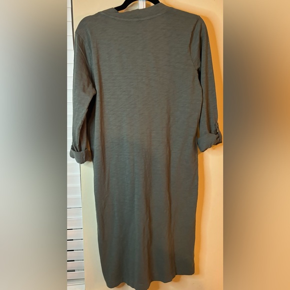 Small Bobbi Vneck Teeshirt Dress - Picture 7 of 8